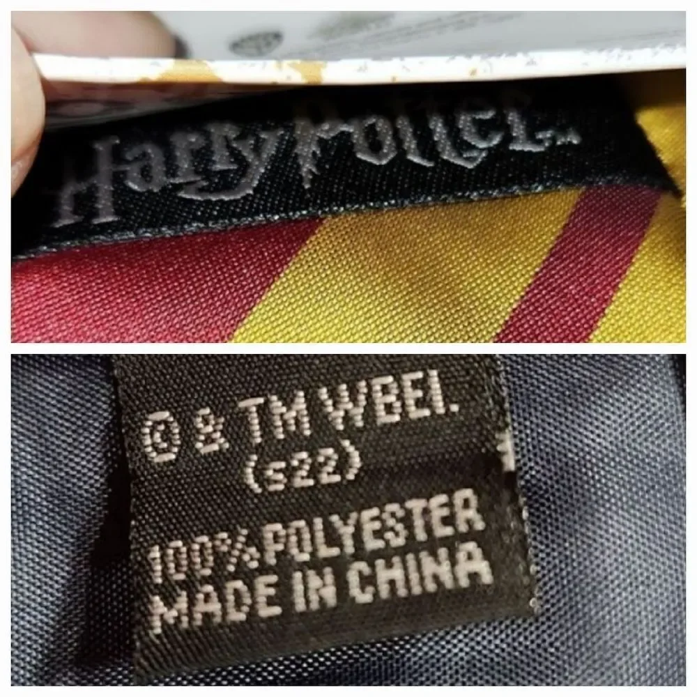 🩵NWT Harry Potter Maroon & Gold Gryffindor Set